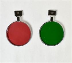 Светофильтр для набора линз (красный, зеленый) - фото 6902
