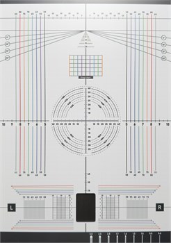 Карта центровки для прогрессивных (мультифокальных, PAL) линз 3433