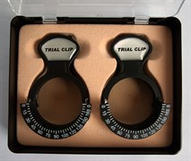 Насадка на очки (клипон) для пробных линз, набор из 2 штук