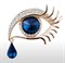 Брошь "Глаз" 3161